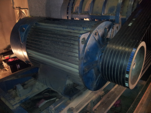 Lagerwechsel Motor 250 KW